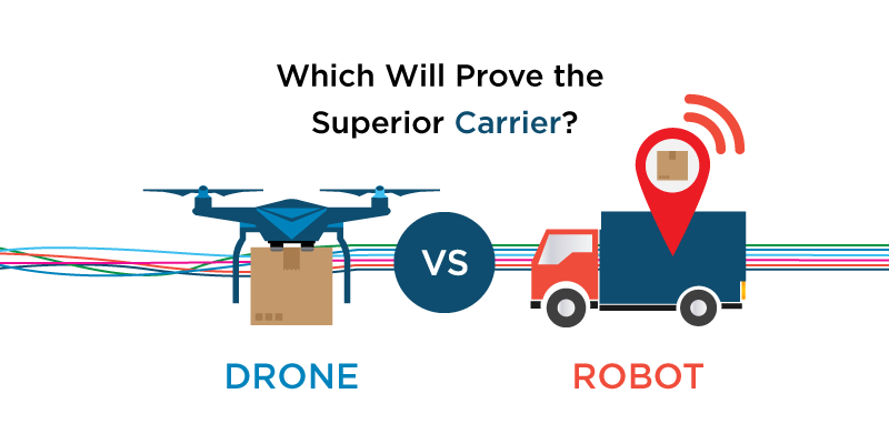 Drone Vs Robot: Who Will Win The Carrier War? | Morai Logistics