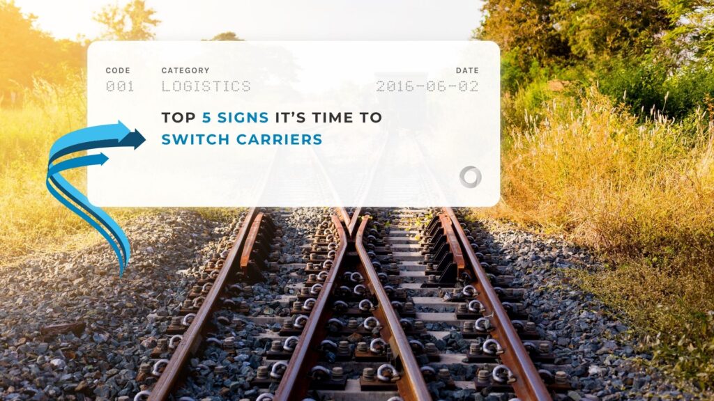 Top 5 Signs it’s Time to Switch Carriers