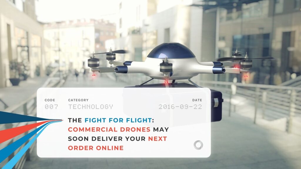 The Fight For Flight Commercial Drones May Soon Deliver Your Next Order Online