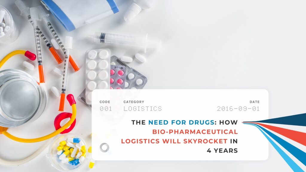The Need for Drugs: How Bio-Pharmaceutical Logistics will Skyrocket in 4 Years