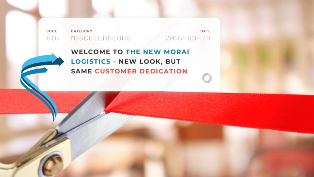 Welcome to the New Morai Logistics - New Look, But Same Customer Dedication