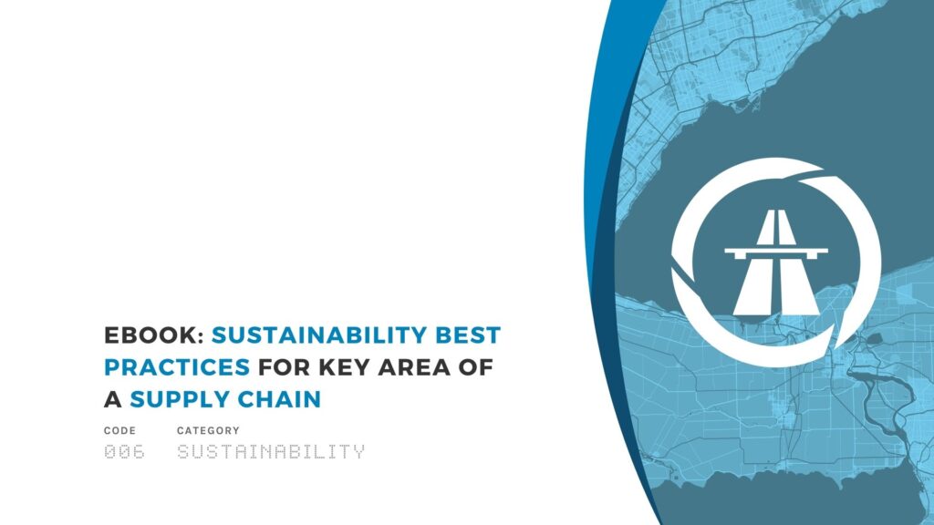 eBook Sustainability Best Practices for Key Areas of a Supply Chain