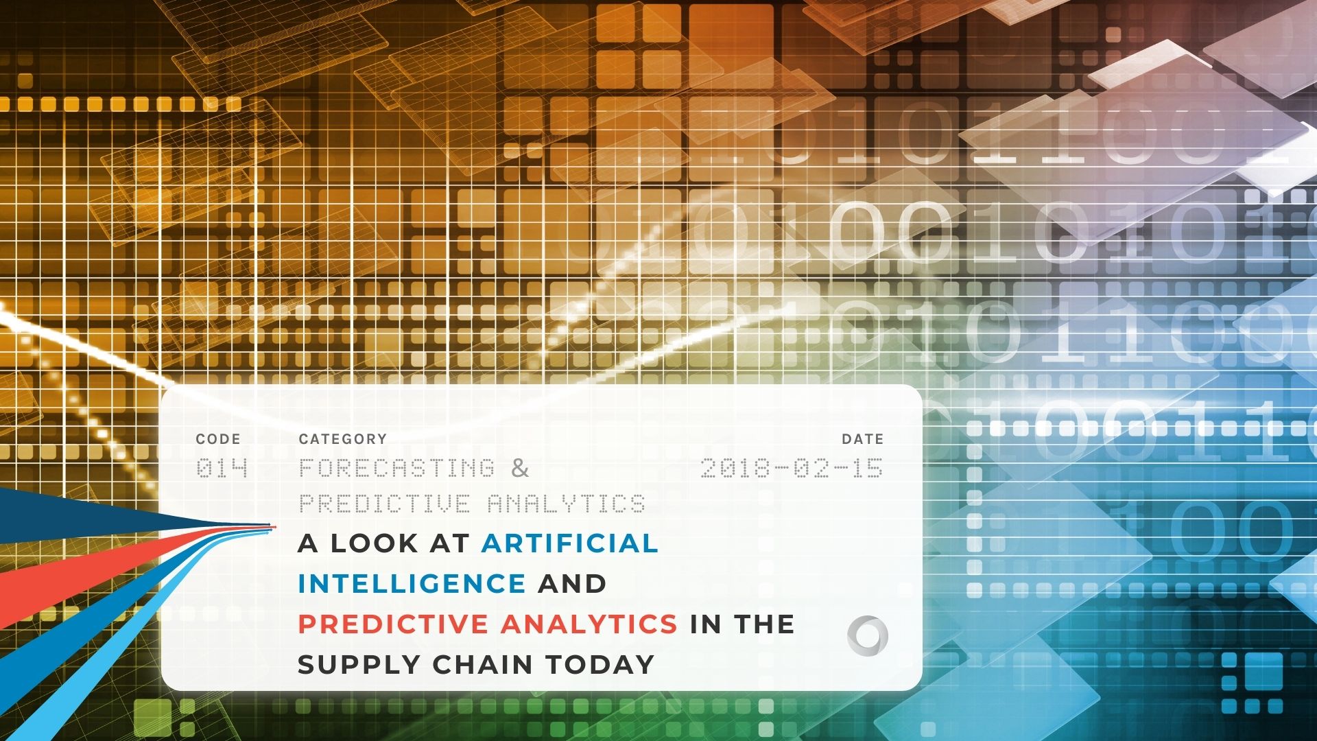 Artificial Intelligence And Predictive Analytics In The Supply Chain